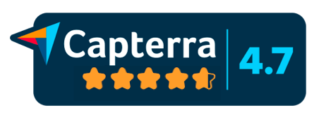 Capterra 4.7 rating