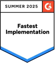 G2 Summer 2025 Fastest Implementation